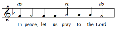 Litany of Peace, M2 held