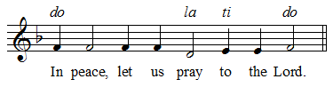 Litany of Peace, la
