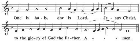 One is holy