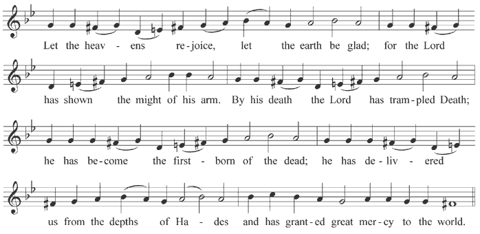 Tone 1 Sunday troparion