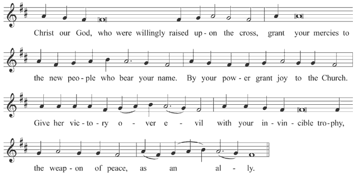 Kontakion of the Exaltation of the Cross
