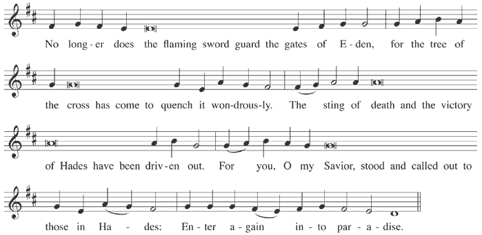 Kontakion of the Veneration of the Cross